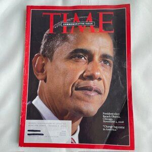 Time Magazine Commemorative Issue Barack Obama - November 17, 2008